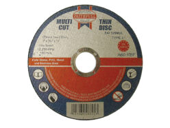 Multi-Purpose Cutting Disc 125 x 1.0 x 22.23mm (Pack 10)