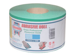 Aluminium Oxide Sanding Paper Roll Green 115mm x 50m 60G