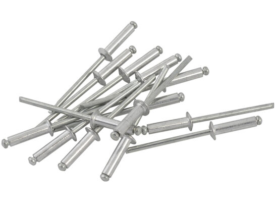 Aluminium Rivets 3.2 x 13mm Long Pre-Pack of 100 - Image 2