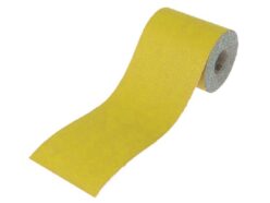 Aluminium Oxide Sanding Paper Roll Yellow 115mm x 10m 40G