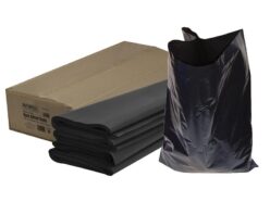 Heavy-Duty Black Refuse Sacks (Pack 100)