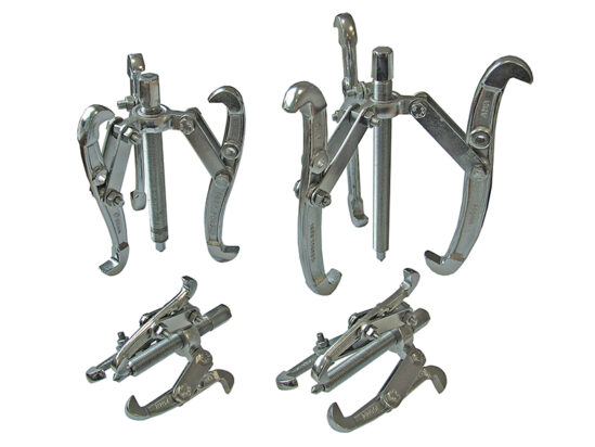 Bearing Puller Set, 4 Piece 75 100 150 & 200mm