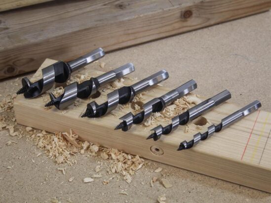 Stubby Combination Wood Auger Bit Set, 6 Piece 10-25mm - Image 4