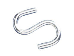 S-Hooks 6mm Zinc Plated (Pack 6)