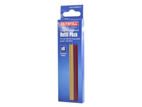 Mixed Pencil Marking Refill Pack, 6 Piece