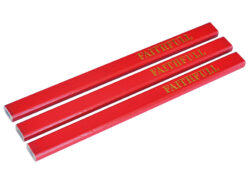 Carpenter’s Pencils – Red / Medium (Pack 3)