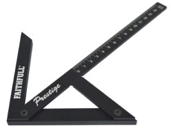 Prestige Centre Finder Gauge Black Aluminium 150mm