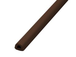 EPDM Draught Excluder Brown 24M 9 x 7.5mm