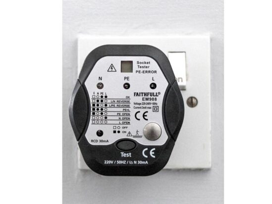 Socket Polarity Tester with RCD Test Function - Image 2