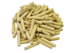 Wood Dowels Fluted 30 x 6mm (Pack 72)