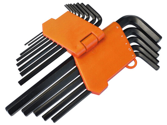 Metric Long Arm Hex Key Set, 13 Piece