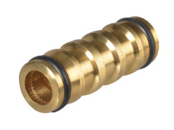 Brass 2-Way Hose Coupling 12.5mm (1/2in)