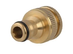 Brass Dual Tap Connector 12.5-19mm (1/2 – 3/4in)