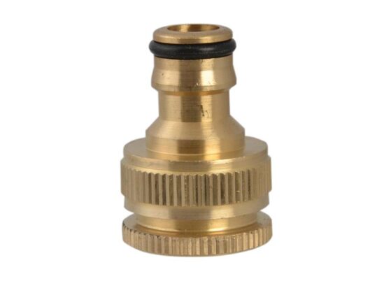 Brass Dual Tap Connector 12.5-19mm (1/2 - 3/4in) - Image 2