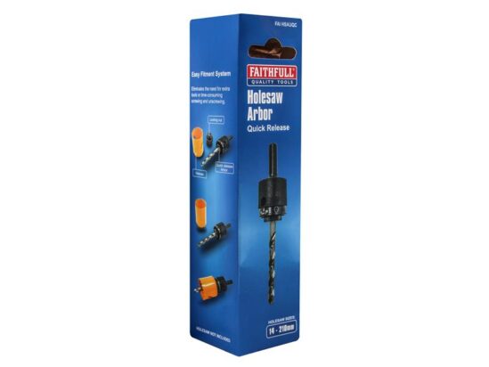 Universal Quick Release Holesaw Arbor Set - Image 3