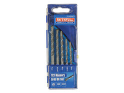 Standard Masonry Drill Set, 5 Piece 5-7mm