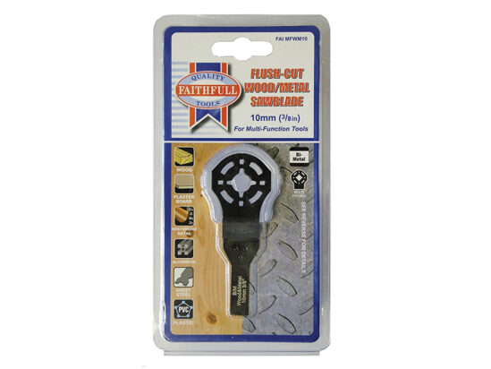 Multi-Functional Tool Flush Cut Wood/Bi-Metal Blade 10mm - Image 2