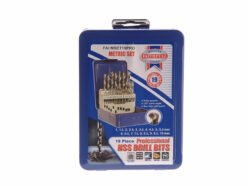 HSS Drill Bit Set of 19 M2 1 – 10mm & Case