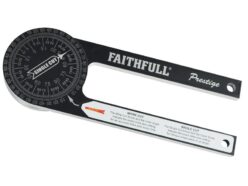 Prestige Mitre Saw Protractor Black Aluminium