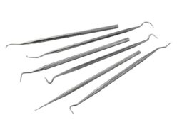 Picks & Carvers Set 6 Piece Stainless Steel