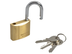 Brass Padlock 40mm 3 Keys