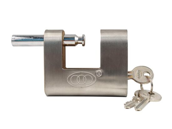 Brass Shutter Padlock 80mm