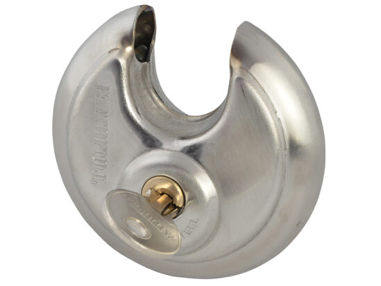 Stainless Steel Discus Padlock 70mm - Image 3