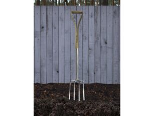 Prestige Stainless Steel Digging Fork Ash Handle