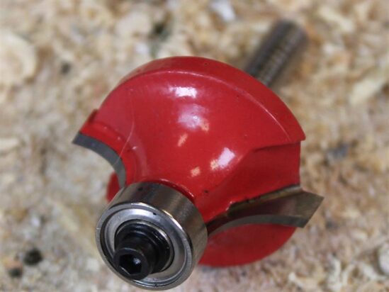 Router Bit TCT Rounding Over 15.8mm x 9.5mm 1/4in Shank