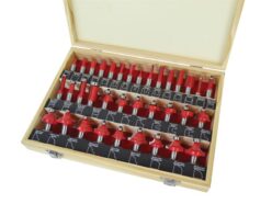 1/2in TCT Router Bit Set, 35 Piece