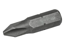 Phillips S2 Grade Steel Screwdriver Bits PH3 x 25mm (Pack 3)