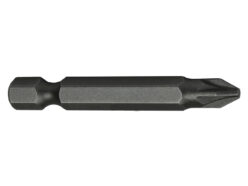 Pozi S2 Grade Steel Screwdriver Bits PZ2 x 50mm (Pack 3)