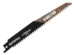 S611DF Bi-Metal Sabre Saw Blade Demolition 150mm 6 TPI (Pack of 5)