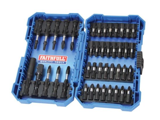 Impact Screwdriver Bit Set, 42 Piece