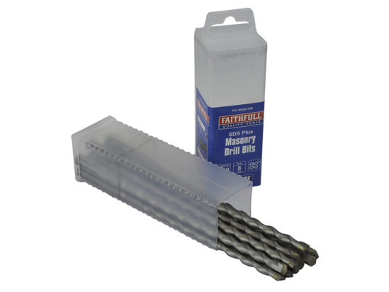 SDS Plus Drill Bit 8mm OL: 210mm WL: 150mm Bulk 10