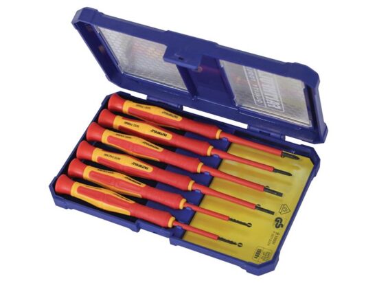 Precision VDE Screwdriver Set, 6 Piece