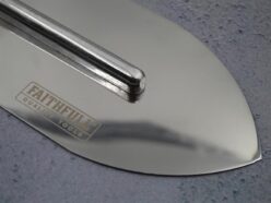 Flooring Trowel Stainless Steel Soft Grip Handle 16 x 4in