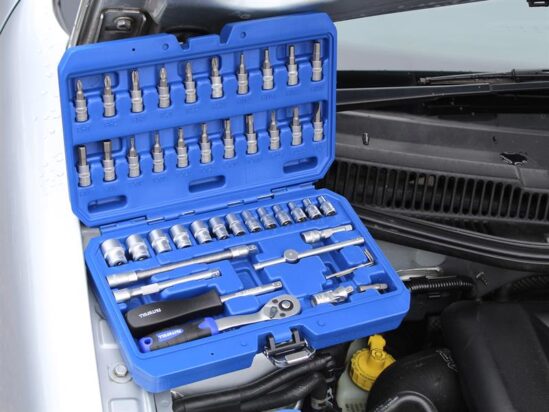 1/4in Drive Socket Set, 46 Piece - Image 3