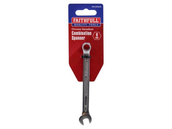 Combination Spanner CV Satin Finish 9mm