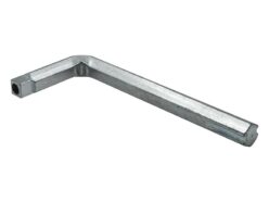 L-Shaped Radiator Spanner 10mm Square