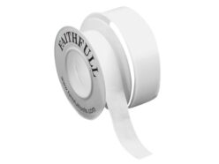 P.T.F.E Tape 12mm x 12m White (Pack 10)