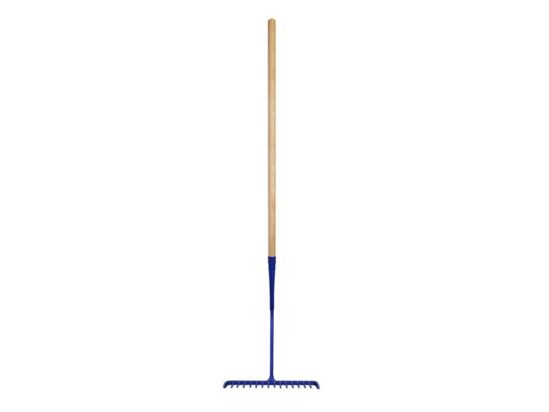 Tarmac Rake 16 Round Teeth - Wooden Handled - Image 2