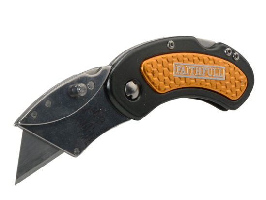 Utility Folding Knife with Blade Lock - Image 3