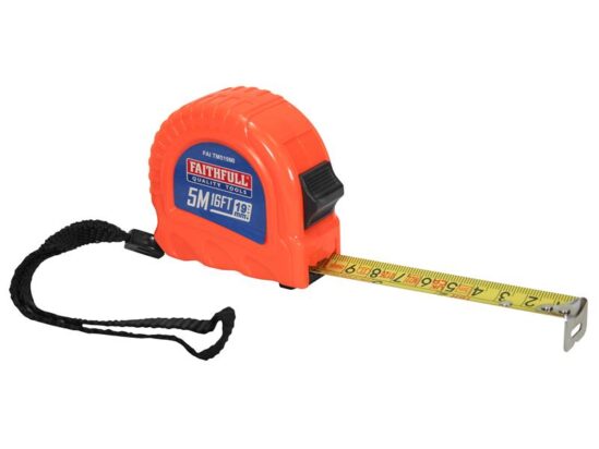 Twin Lock Tape Measure 5m/16ft (Width 19mm) - Image 4