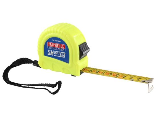 Twin Lock Tape Measure 5m/16ft (Width 19mm) - Image 2