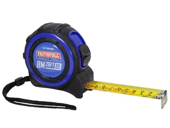 Trade Tape Measure 8m/26ft (Width 25mm)