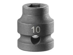 6-Point Stubby Impact Socket 1/2in Drive 10mm