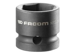 6-Point Stubby Impact Socket 1/2in Drive 21mm