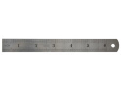 F106ME Steel Rule 150mm / 6in