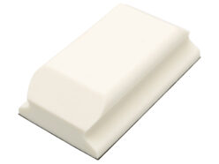 Hand Sanding Block Shaped White PUR GRIP® 70 x 125mm